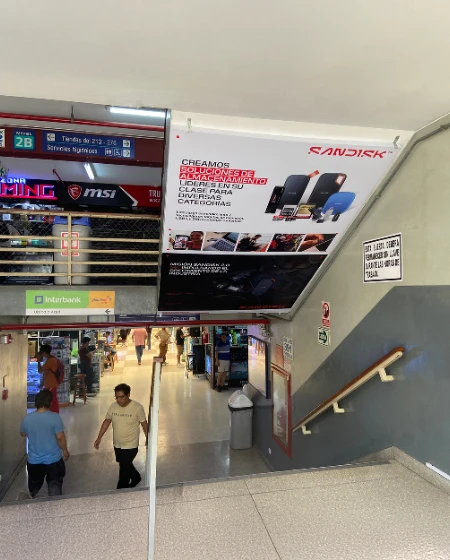 SanDisk, imposible de pasar por alto.